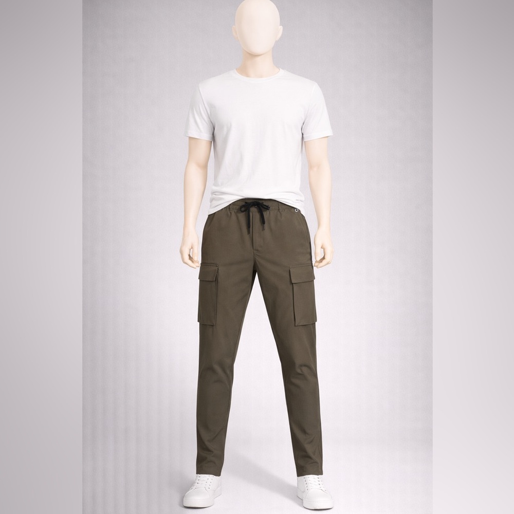Men's Dark Gray Cargo Pants